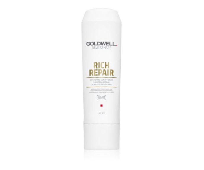 Goldwell Dualsenses Rich Repair obnovující kondicionér pro suché a poškozené vlasy, od 279 Kč.