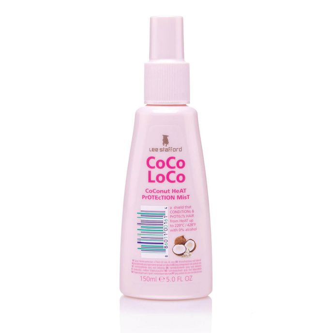 Lee Stafford CoCo LoCo Heat Protection Mist ochranný sprej na vlasy, od 210 Kč.