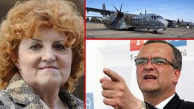 Bývalá ministryně obrany Vlasta Parkanová čelí obvinění kvůli nákupu armádních letounů CASA, ministr Kalousek se jí zastal a poté dokonce vyhrožoval vyšetřovateli, jak píše Respekt