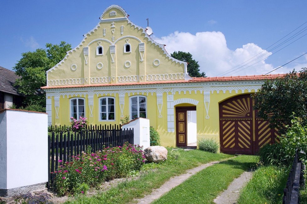 Jihočeské selské baroko ve vesnici Vlastiboř