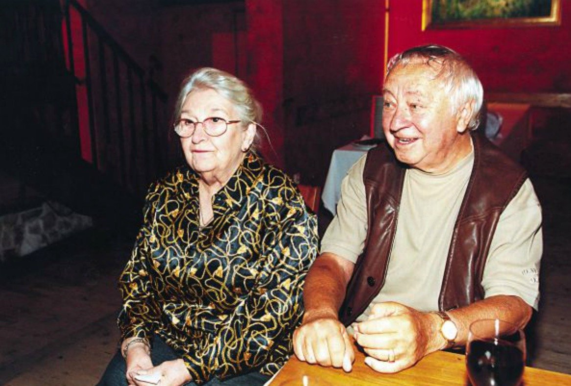 Stella Zázvorková a Miroslav Horníček