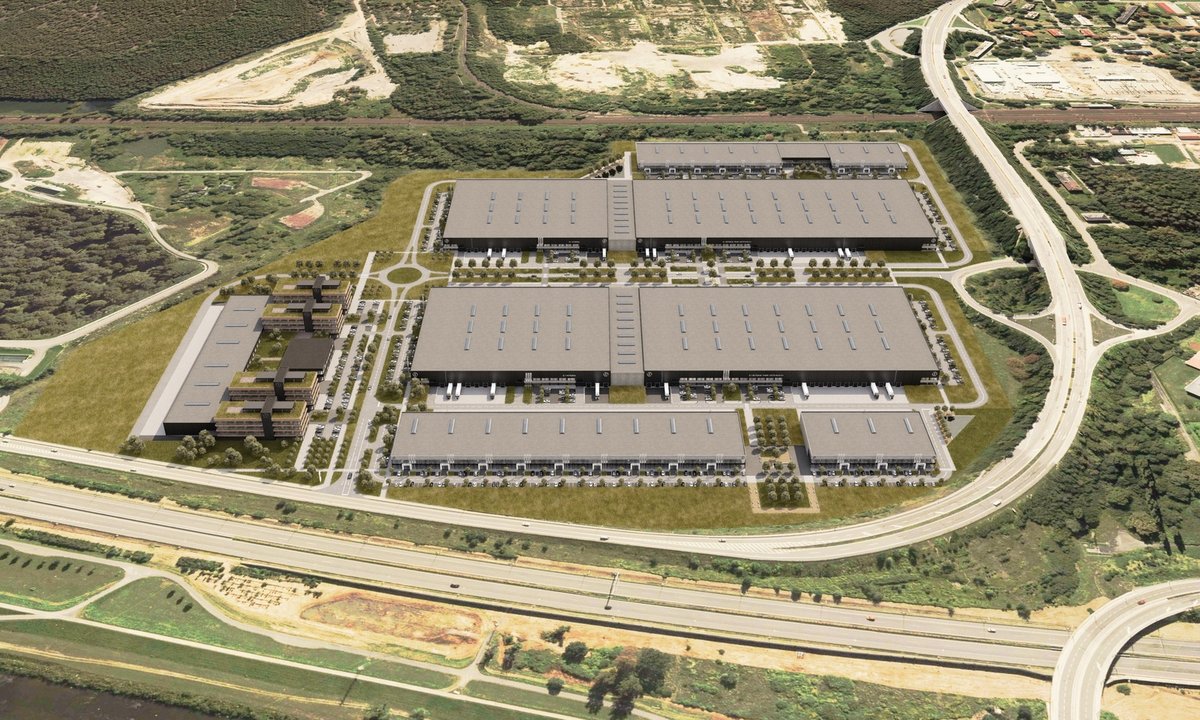 Budoucnost: Takhle má Brodského rodiště vypadat v roce 2025, vyrůst by tu měla zóna lehkého průmyslu.