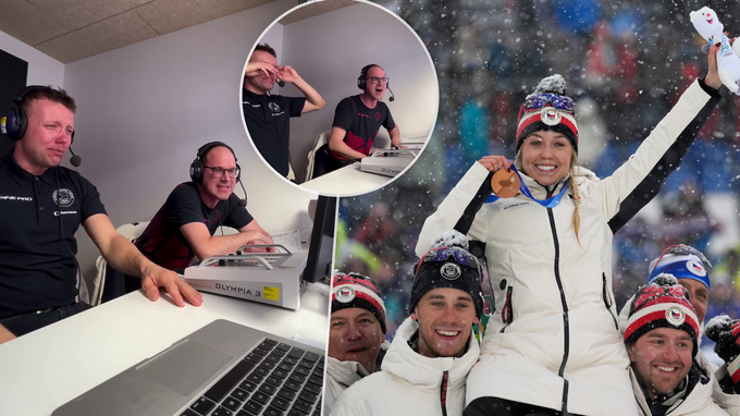 Slzy pro bronzovou Terezku! Expert Vávra se rozplakal v přímém přenosu Slzy pro bronzovou Terezku! Expert Vávra se rozplakal v přímém přenosu