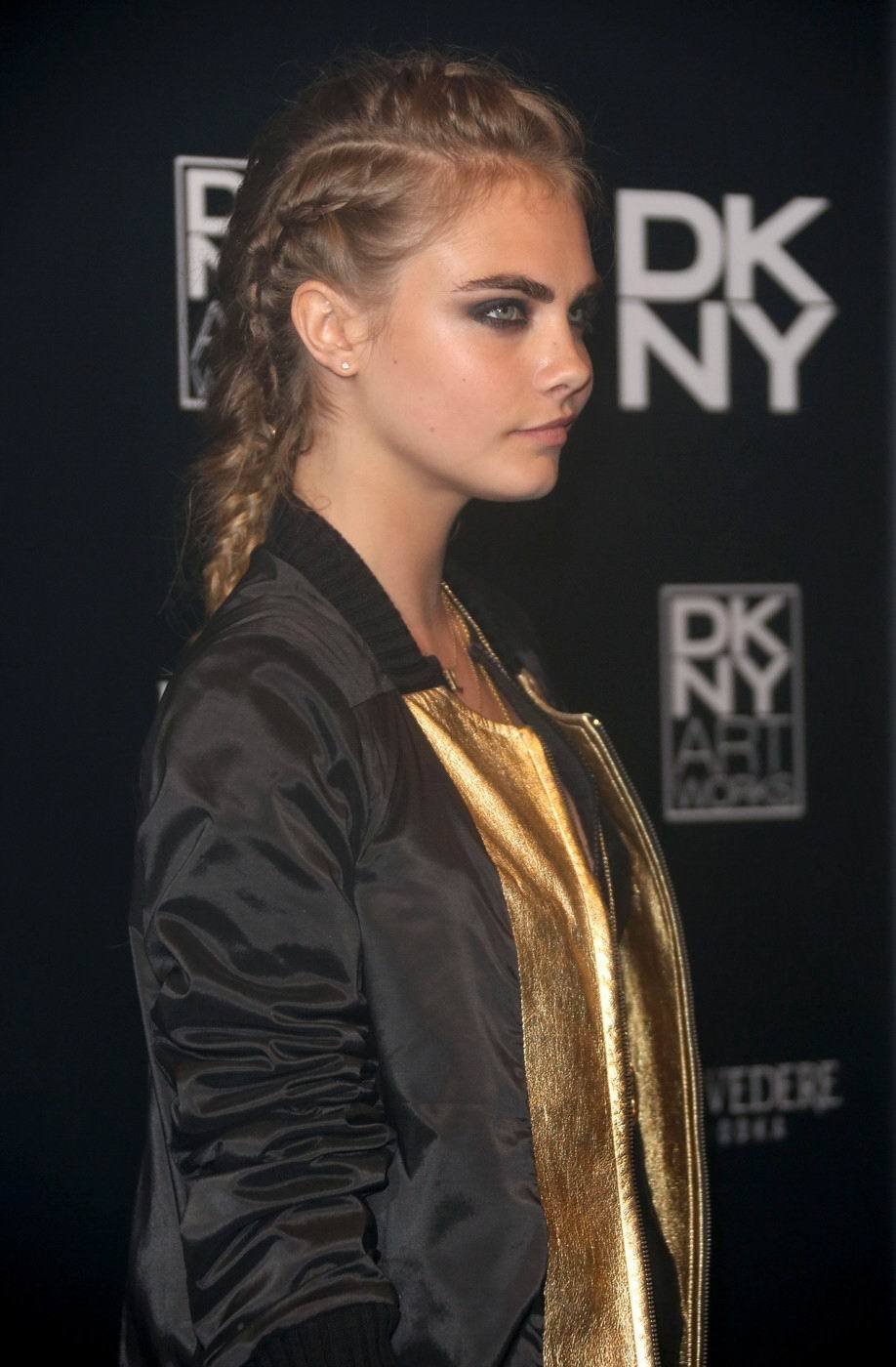 Modelka Cara Delevingne.