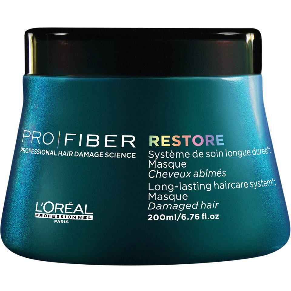 Loréal Maska PRO FIBER Restore, 469 Kč (200 ml), koupíte v kadeřnictví