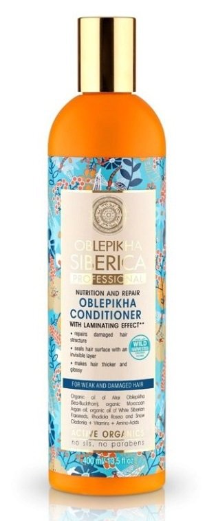 Natura Siberica Rakytníkový balzám, 185 Kč (400 ml), koupíte na www.folly.cz