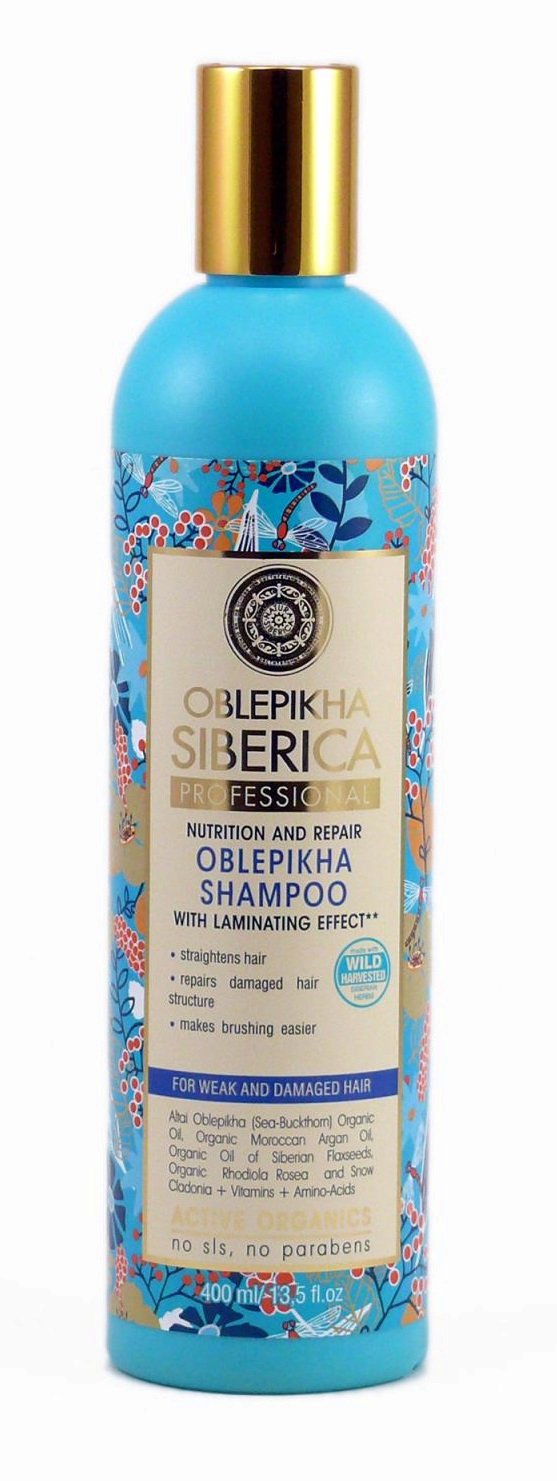 Natura Siberica Rakytníkový šampon, 185 Kč (400 ml), koupíte na www.folly.cz