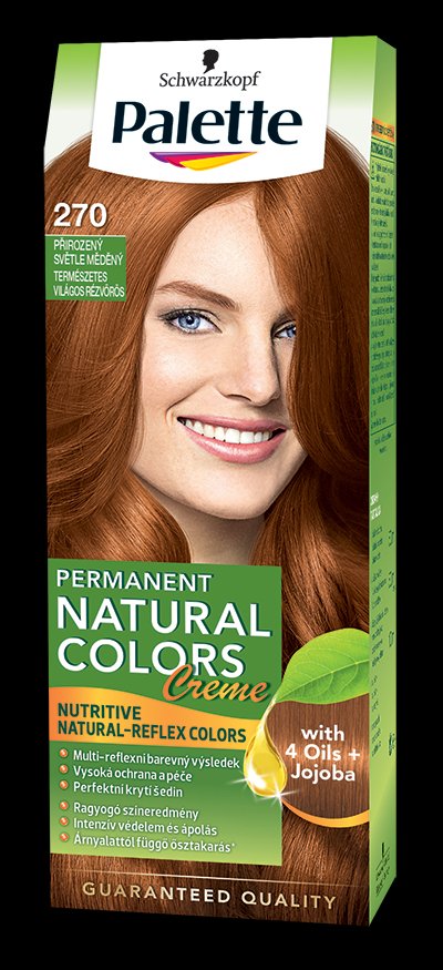 Přírodní odstíny, Permanent Natural Colors, Palette, 100 Kč