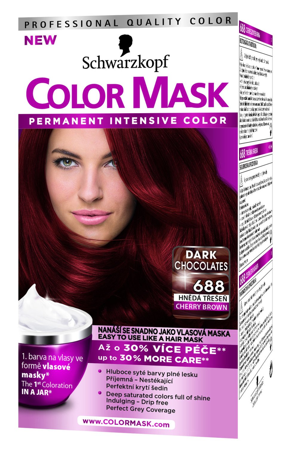 Nové čokoládové odstíny, Color Mask, Schwarzkopf, 150 Kč