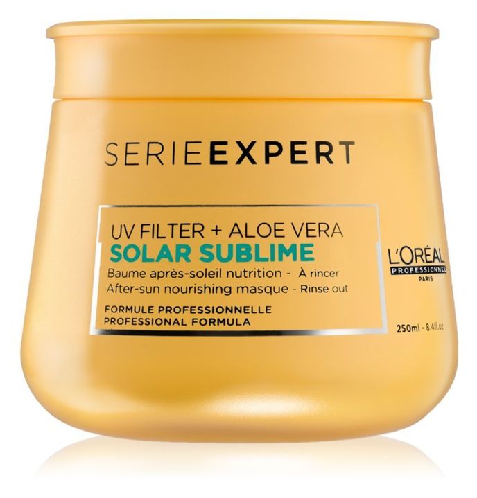 Vyživující maska pro vlasy namáhané sluncem, Serie Expert Solar Sublime, L’Oréal Professionnel, notino.cz, 429 Kč