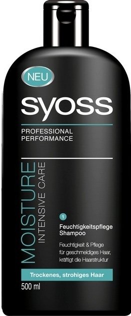 Syoss Moisture Intensive Care, šampon, 500 ml, 99 Kč.