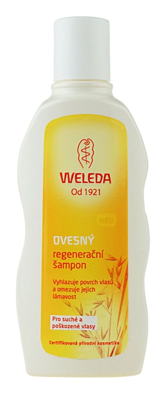 Regenerační šampon pro suché a poškozené vlasy, Weleda, 220 Kč