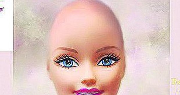 Lidé podpořili nápad, aby se začala vyrábět plešatá Barbie