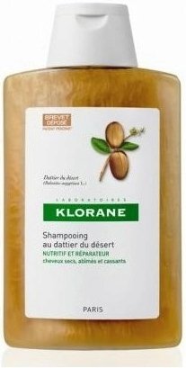 Klorane Dattier šampon s výtažkem z pouštních datlí, 189 Kč (200 ml), koupíte v síti lékáren