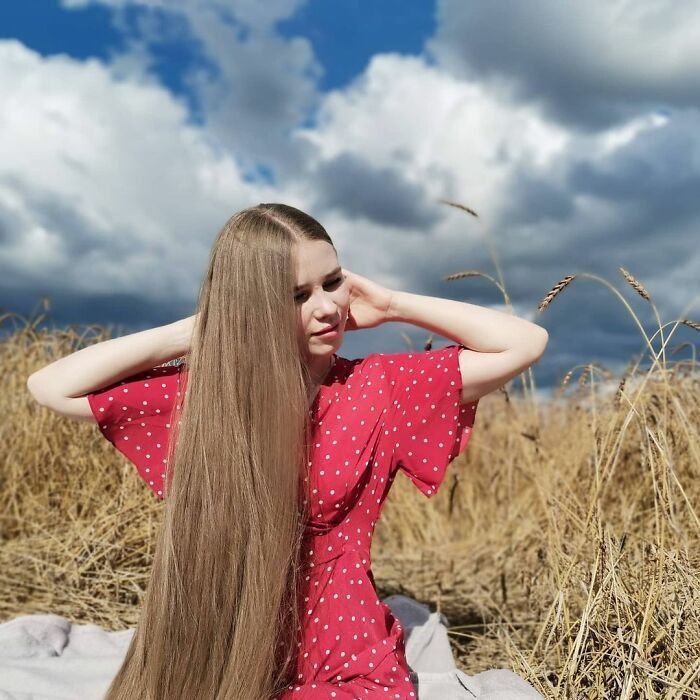 Angelica dokonce vyhrála v ruské soutěži o nejdelší a nejkrásnější vlasy hlavní cenu.