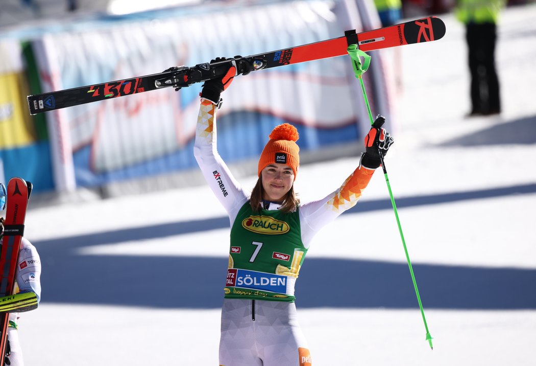 Slovenská lyžařská šampionka Petra Vlhová