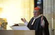 Poslední rozloučení s kardinálem Miloslavem Vlkem proběhlo v sobotu 25. března v katedrále sv. Víta v Praze