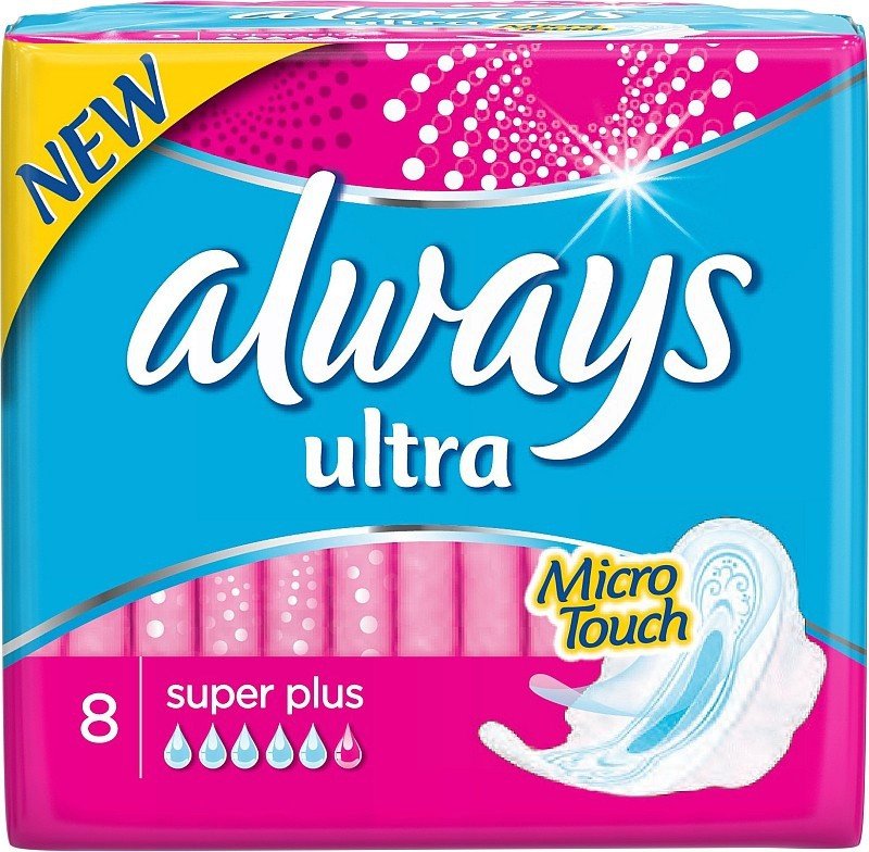 Always Ultra, dámské vložky, 59 Kč, koupíte v síti drogerií a supermarketů