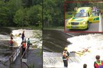 Na řece u Navarova se převrátil raft: Padesátiletá žena zemřela (Ilustrační foto)