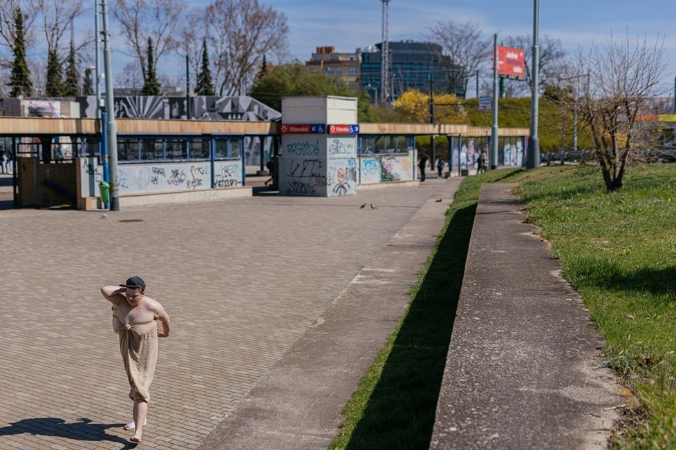 Takto vypadá budoucí oblast Vltavské filharmonie v současnosti. (18. 5. 2022)