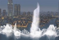 Největší fontána světa vás okouzlí v Dubaji