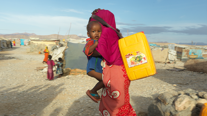 V Somálsku jsou i vzdálené zdroje vody často kontaminované a zdraví nebezpečné.
