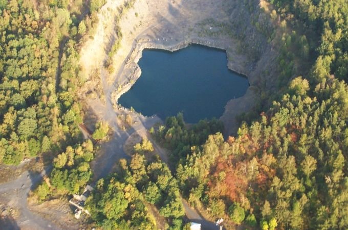 Lom Hradišťský vrh, Konstantinovy Lázně, Tachovsko