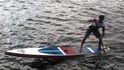 Plavba na paddleboardu