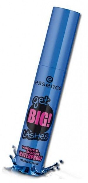 Essence Get BIG! Lashes Volume, voděodolná řasenka, 75 Kč, koupíte v síti drogerií