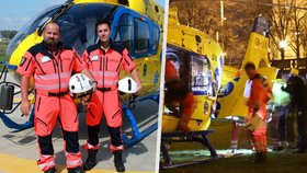 Dva členové letecké záchranné služby dostali ocenění za záchranu dítěte z Vodňan.