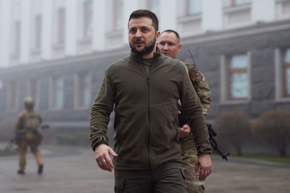 Ukrajinský prezident Volodymyr Zelenskyj