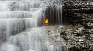 Podivuhodná místa: Vodopády věčného ohně