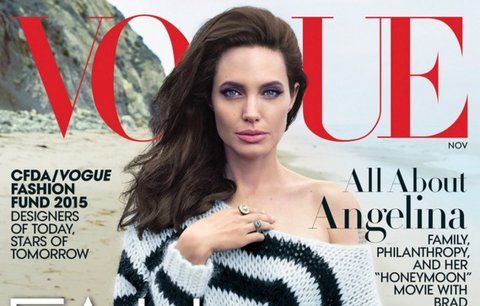 Angelina Jolie na titulce Vogue. Nemůže se dočkat své padesátky!