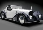Voisin C27 Aérosport (1934): Dvoumístné kupé ve stylu Art Deco s posuvnou střechou