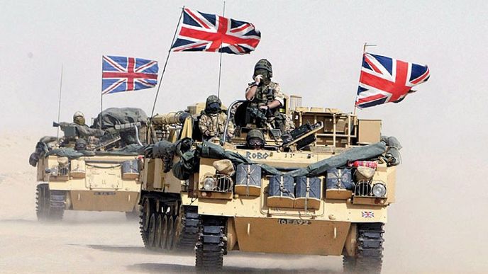 Royal British army