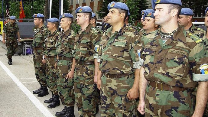 Vojáci moldavské armády Vojáci moldavské armády