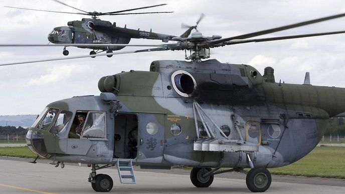 Vojáci počítají i s modernizovanými sovětskými vrtulníky Mi-171Š