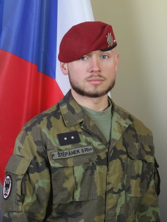 Desátník Patrik Štěpánek