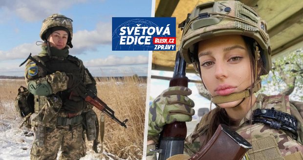 Vojačka Anna: „Sotva dokojím, jdu zpátky na frontu.“ Proti Rusům vytáhly tisíce Ukrajinek