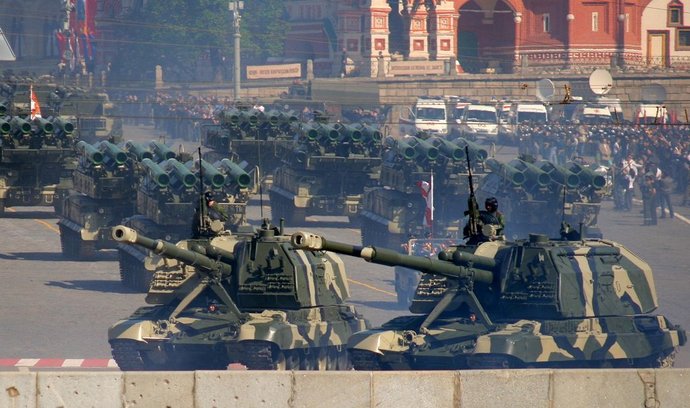 Vojenská přehlídka v Moskvě v roce 2009