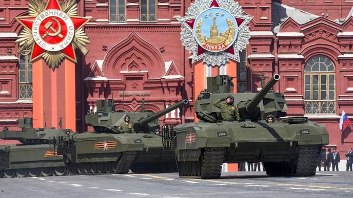 Vojenská přehlídka v Moskvě Vojenská přehlídka v Moskvě