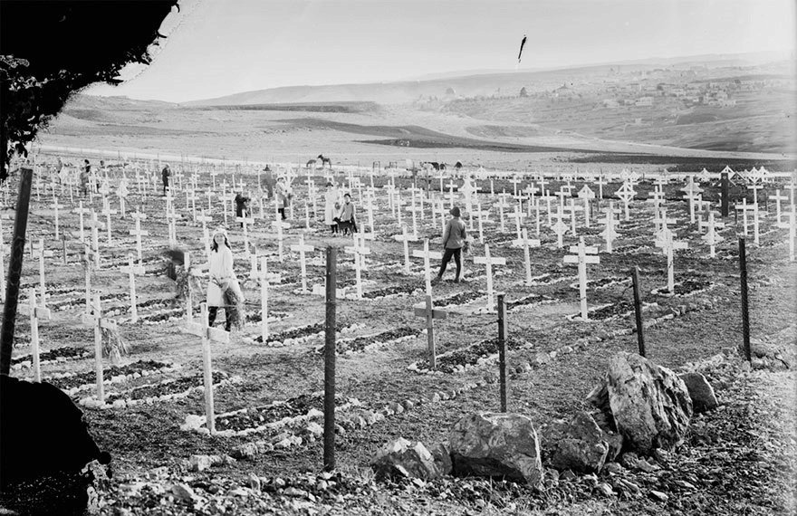 Britský vojenský hřbitov v Jeruzalémě (1917)