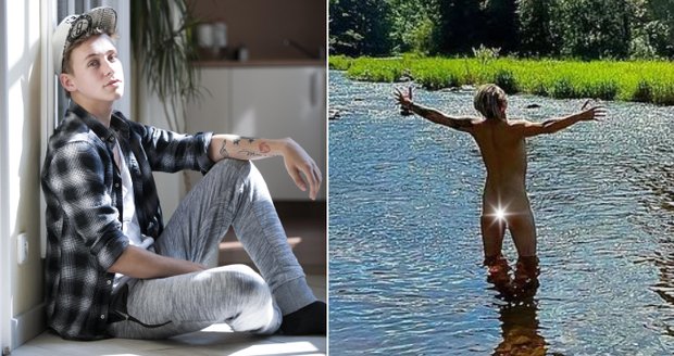 Vojta Drahokoupil se obnažil.