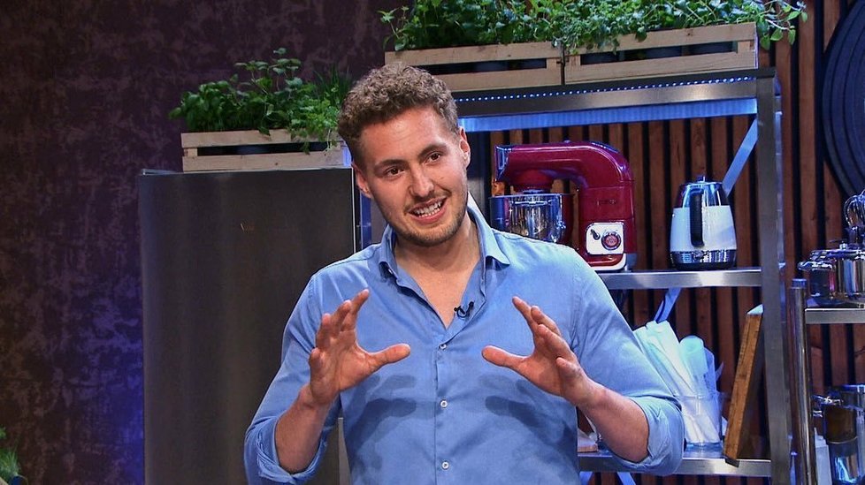 Vojta Urban v pořadu Masterchef