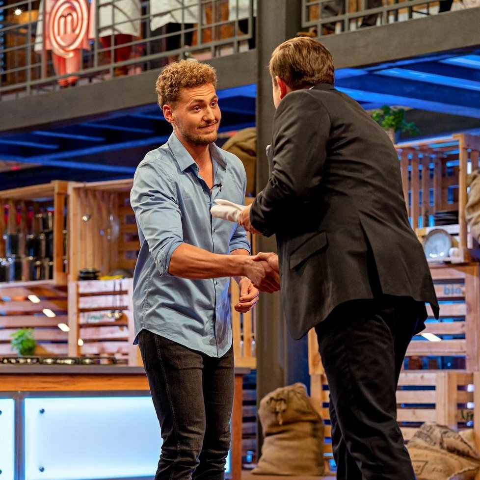 Vojta Urban v pořadu Masterchef