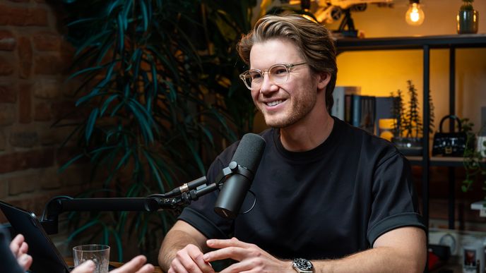 Podcaster a investor Vojta Žižka v akci Podcaster a investor Vojta Žižka v akci