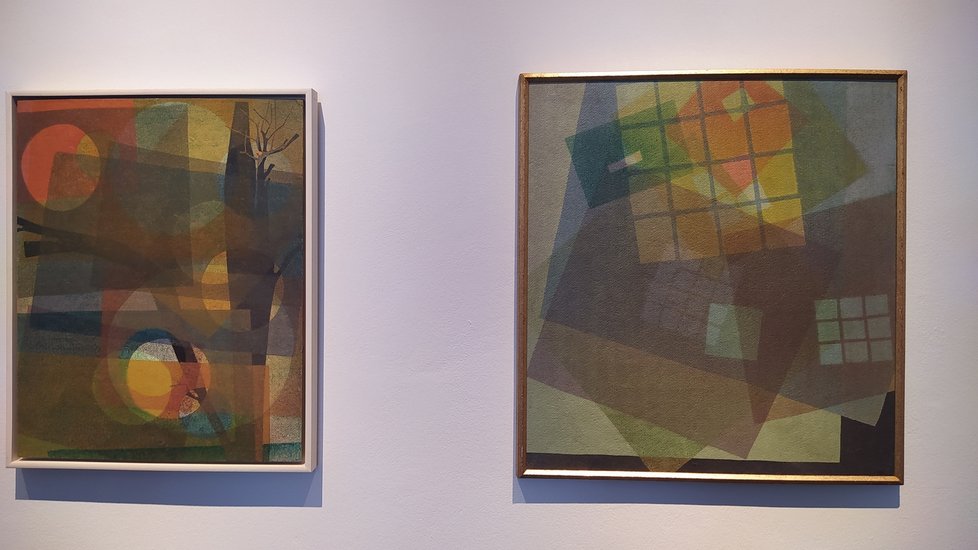 Dva z posledních Preissigových obrazů, které oproti svému zvyku Preissig dokonce nesignoval. Podle kurátora přitom prakticky vůbec neladí se zbytkem jeho tvorby - čímž jsou v jisté míře unikátní.