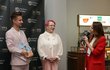 Křest knihy Vojtěcha Vrtišky: Mirka van Gils Slavíková, Vojtěch Vrtiška, Tereza Bebarová Křest knihy Vojtěcha Vrtišky: Mirka van Gils Slavíková, Vojtěch Vrtiška, Tereza Bebarová