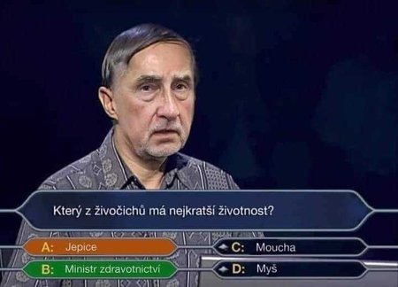 Jaká je životnost ministra zdravotnictví?