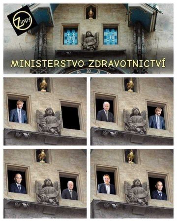 Ministři se střídají jak apoštolové na orloji